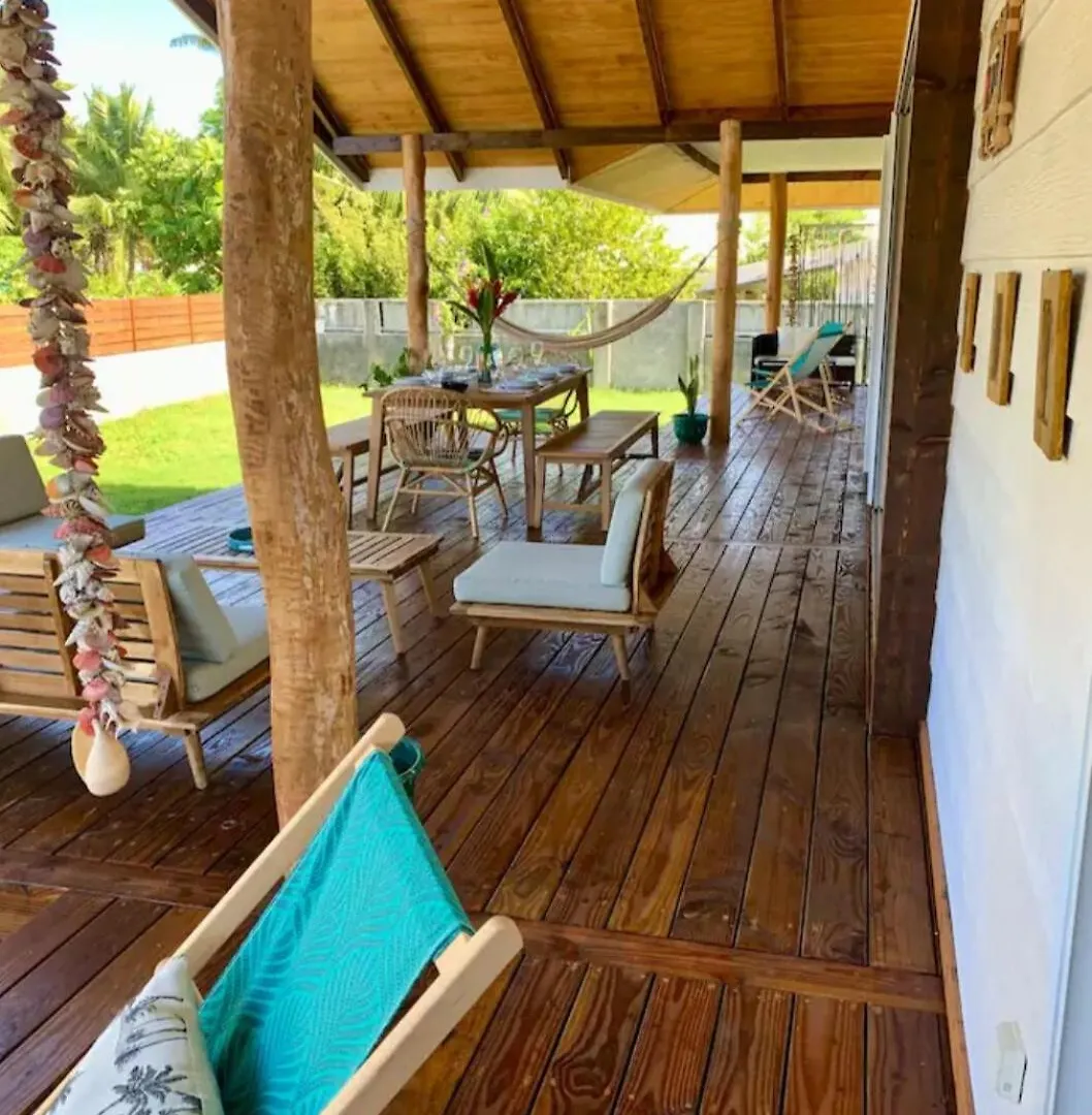 Сasa de vacaciones Holiday House Nuupure - Acces Plage Privee & Terrain De Pickelball Maatea